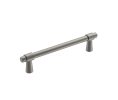 Amerock AMBP36859-G10 Destine Series, Zinc Contemporary Pull, 5-1/16" Center to Center - Satin Nickel Finish