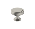 Amerock AMBP36880-G10 Exceed Series, Zinc Transitional Knob, 1-3/8" Diameter - Satin Nickel Finish