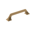 Amerock AMBP36882-CZ Exceed Series, Zinc Transitional Pull, 5-1/16" Center to Center - Champagne Bronze Finish