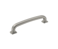 Amerock AMBP36895-G10 Surpass Series, Zinc Transitional Pull, 5-1/16" Center to Center - Satin Nickel Finish