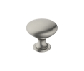 Amerock AMBP36907-G10 Era Series, Zinc Traditional Knob, 1-1/4" Diameter - Satin Nickel Finish