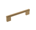 Amerock AMBP36913-CZ Versa Series, Zinc Contemporary Pull, 5-1/16" Center to Center - Champagne Bronze Finish