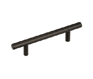 Amerock AMBP40516-BBR Bar Pulls Series, Carbon Steel Pull, 3-3/4" Center to Center - Black Bronze Finish