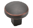 Amerock AMBP4425-ORB Forgings Series, Zinc Die Cast Knob, 1-1/4" Diameter - Oil Rubbed Bronze Finish