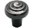 Amerock AMBP5261-PWT Divinity Series, Zinc Die Cast Knob, 1-1/4" Diameter - Pewter Finish