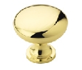 Amerock AMBP53005-3  Allison™ Series, Zinc Die Cast Knob, 1-1/4" Diameter - Polished Brass Finish