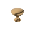 Amerock AMBP53005-CZ Edona Series, Zinc Traditional Knob, 1-1/4" Diameter - Champagne Bronze Finish