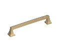 Amerock AMBP53530-BBZ Mulholland™ Series, Zinc Pull, 6-5/16" Center to Center - Golden Champagne Finish