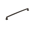 Amerock AMBP53533-BBR Mulholland™ Series, Zinc Appliance Pull, 18" Center to Center - Black Bronze Finish