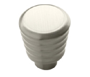 Amerock AMBP53703-G10 Crosley Series, Zinc Die Cast Knob, 1" Diameter - Satin Nickel Finish