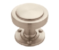 Amerock AMBP53710-G10 Rochdale™ Series, Zinc Die Cast Knob, 1-1/4" Diameter - Satin Nickel Finish