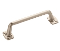 Amerock AMBP53712-G10 Rochdale™ Series, Zinc Die Cast Pull, 3-3/4" Center to Center - Satin Nickel Finish