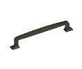 Amerock AMBP53722-BBR Westerly™ Series, Zinc Pull, 6-5/16" Center to Center - Black Bronze Finish