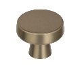 Amerock AMBP55270-BBZ  Blackrock Series, Zinc Knob, 1-5/16" Diameter - Golden Champagne Finish