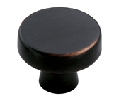 Amerock AMBP55270-ORB  Blackrock Series, Zinc Die Cast Knob, 1-5/16" Diameter - Oil Rubbed Bronze Finish