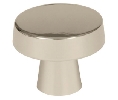 Amerock AMBP55270-PN Blackrock Series, Zinc Alloy Knob, 1-5/16" Diameter - Polished Nickel Finish