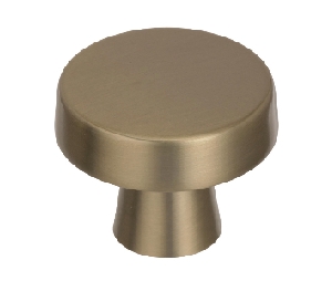 Amerock AMBP55272-BBZ  Blackrock Series, Zinc Knob, 1-3/4" Diameter - Golden Champagne Finish