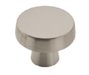 Amerock AMBP55272-G10  Blackrock Series, Zinc Die Cast Knob, 1-5/8" Diameter - Satin Nickel Finish