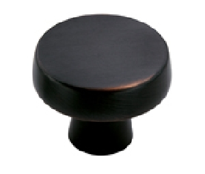 Amerock AMBP55272-ORB  Blackrock Series, Zinc Die Cast Knob, 1-5/8" Diameter - Oil Rubbed Bronze Finish