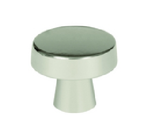 Amerock AMBP55272-PN Blackrock Series, Zinc Alloy Knob, 1-3/4" Diameter - Polished Nickel Finish