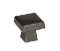 Amerock AMBP55273-GM Opulence Series, Zinc Alloy Knob, 1-1/2" Diameter - Gunmetal Finish