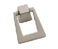 Amerock AMBP55274-G10  Blackrock Series, Zinc Die Cast Pendant, 1-13/16" Length - Satin Nickel Finish
