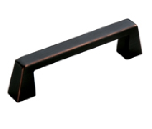 Amerock AMBP55276-ORB  Blackrock Series, Zinc Die Cast Pull, 3-3/4" Center to Center - Oil Rubbed Bronze Finish