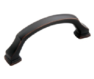 Amerock AMBP55343-ORB Revitalize Series, Zinc Die Cast Pull, 3" Center to Center - Oil Rubbed Bronze Finish