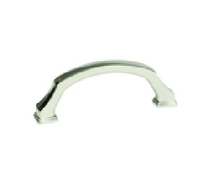 Amerock AMBP55343-PN Revitalize Series, Zinc Alloy Pull, 3" Center to Center - Polished Nickel Finish