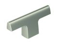 Amerock AMBP55361-G10 Riva Series, Zinc Knob, 2-1/2" Length - Satin Nickel Finish
