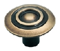 Amerock AMBP594-AE Traditional Series, Zinc Die Cast Knob, 1-1/2" Diameter - Antique English Finish