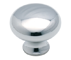 Amerock AMBP853-26  Anniversary Series, Zinc Die Cast Knob, 1-3/16" Diameter - Polished Chrome Finish