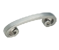 Amerock AMBP9337-G10 Swirl'Z® Series, Zinc Die Cast Pull, 3" Center to Center - Satin Nickel Finish