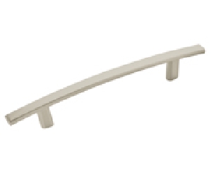 Amerock AMBP9362-G10 Essential'Z™ Series, Zinc Die Cast Pull, 5" Center to Center - Satin Nickel Finish