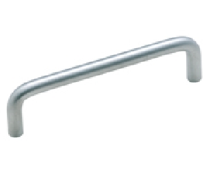 Amerock AMBP943-SCH  Allison™ Series Zinc Die Cast Pull, 4" Center to Center - Brushed Chrome Finish