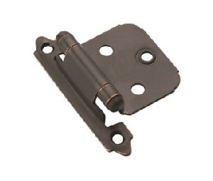 Amerock AMBPR3429-ORB Face Mount, Heavy Duty Self-Closing Hinge Pair, Variable Overlay - Oil Rubbed Bronze Finish