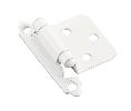 Amerock AMBPR3429-W Face Mount, Heavy Duty Self-Closing Hinge Pair, Variable Overlay - White Finish
