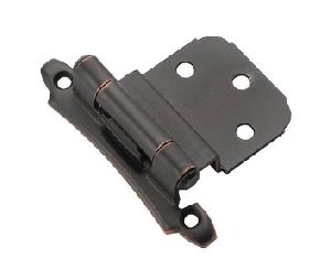 Amerock AMBPR7928-ORB Self-Closing Face Mount Hinge Pair, 3/8" Inset - Oil Rubbed Bronze Finish