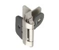 Amerock AMBPR8700-G10 Self-Closing Double Demountable Hinge Pair, 3/8" Inset, 1-13/16" Width - Satin Nickel Finish 25 pair box