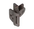 Amerock AMBPR8700-ORB Self-Closing Double Demountable Hinge Pair, 3/8" Inset, 1-13/16" Width - Oil Rubbed Bronze Finish