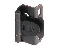 Amerock AMBPR8719-ORB Self-Closing Single Demountable Hinge Pair, 1/2" Inset, 1-1/2" Width - Oil Rubbed Bronze Finish