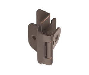 Amerock AMCMR8704-ORB 100 pairs per box, Double Demountable Heavy Duty Self-Closing Hinge Pair, 1/2" Overlay - Oil Rubbed Bronze Finish