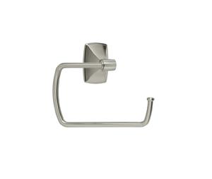 Amerock AMBH26501-G10 Towel Ring, Clarendon Series - Satin Nickel, 6-6/7" Length