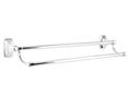 Amerock AMBH26505-26 Double Towel Bars, Clarendon Series - Polished Chrome, 24" Center to Center, 25-3/4" Length