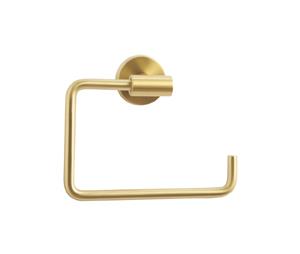 Amerock AMBH26541-BBZ Towel Ring, Arrondi Series - Brushed Bronze, 6-3/8" Length