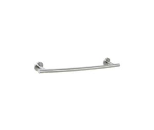 Amerock AMBH26543-SS Towel Bar, Arrondi Series - Stainless Steel, 18" Center to Center, 21" Length