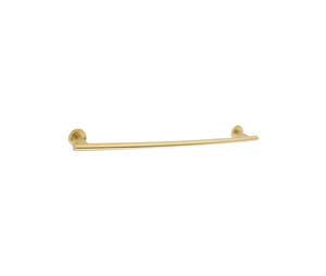Amerock AMBH26544-BBZ Towel Bar, Arrondi Series - Brushed Bronze, 24" Center to Center, 26-8/9" Length