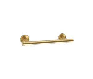 Amerock AMBH26546-BBZ Towel Bar, Arrondi Series - Brushed Bronze, 9" Center to Center, 11-3/5" Length