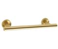 Amerock AMBH26546-BBZ Towel Bar, Arrondi Series - Brushed Bronze, 9" Center to Center, 11-3/5" Length