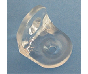 Bainbridge PL1685CL-52  Plastic Corner Braces, 1-1/8" x 1-1/8" Dimensions - Clear Finish